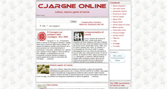 Desktop Screenshot of cjargne.it